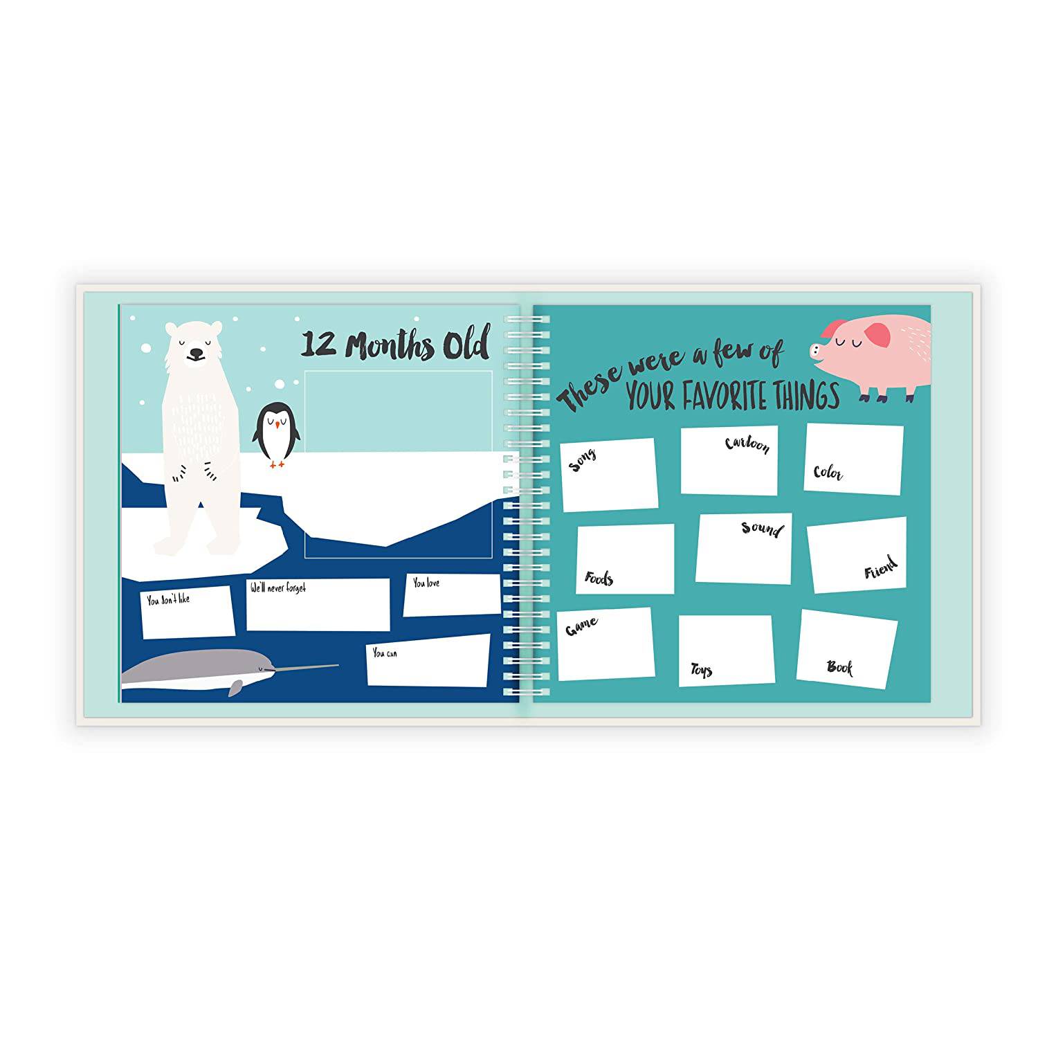 Little Animal Baby Memory Book - Twinkle Twinkle Little One