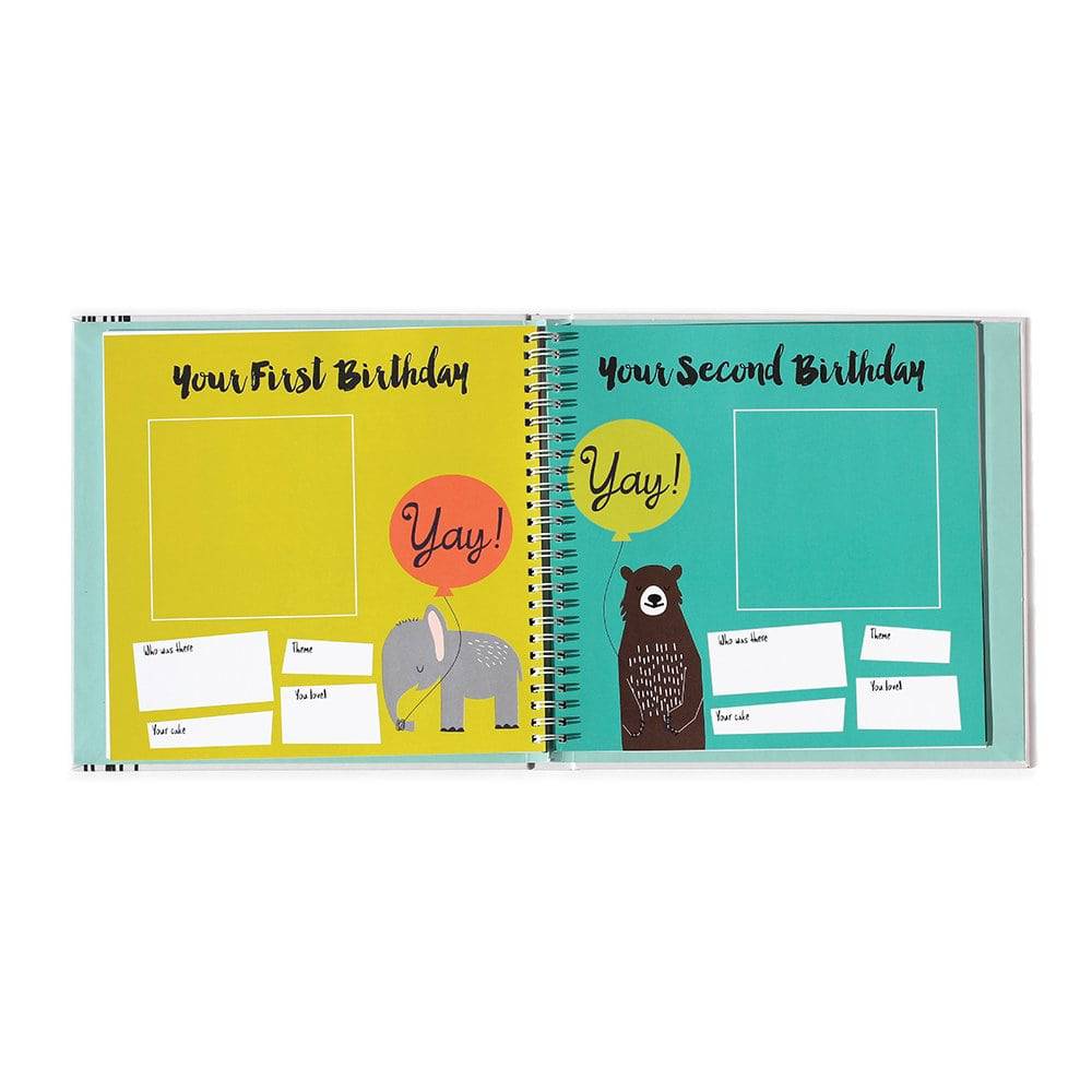 Little Animal Baby Memory Book - Twinkle Twinkle Little One