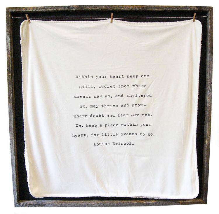 Within Your Heart Baby Blanket