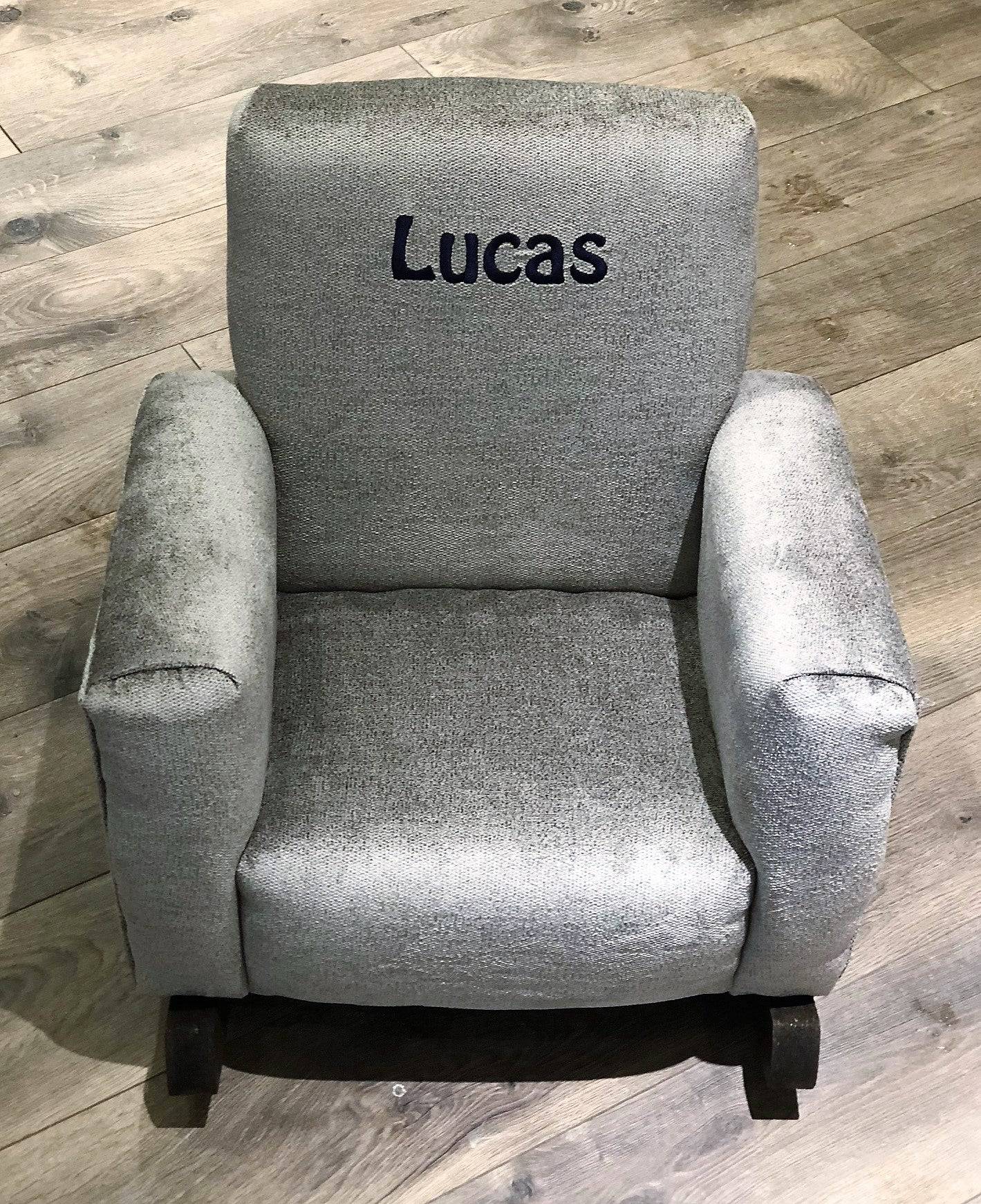 Childrens upholstered rocking online chair