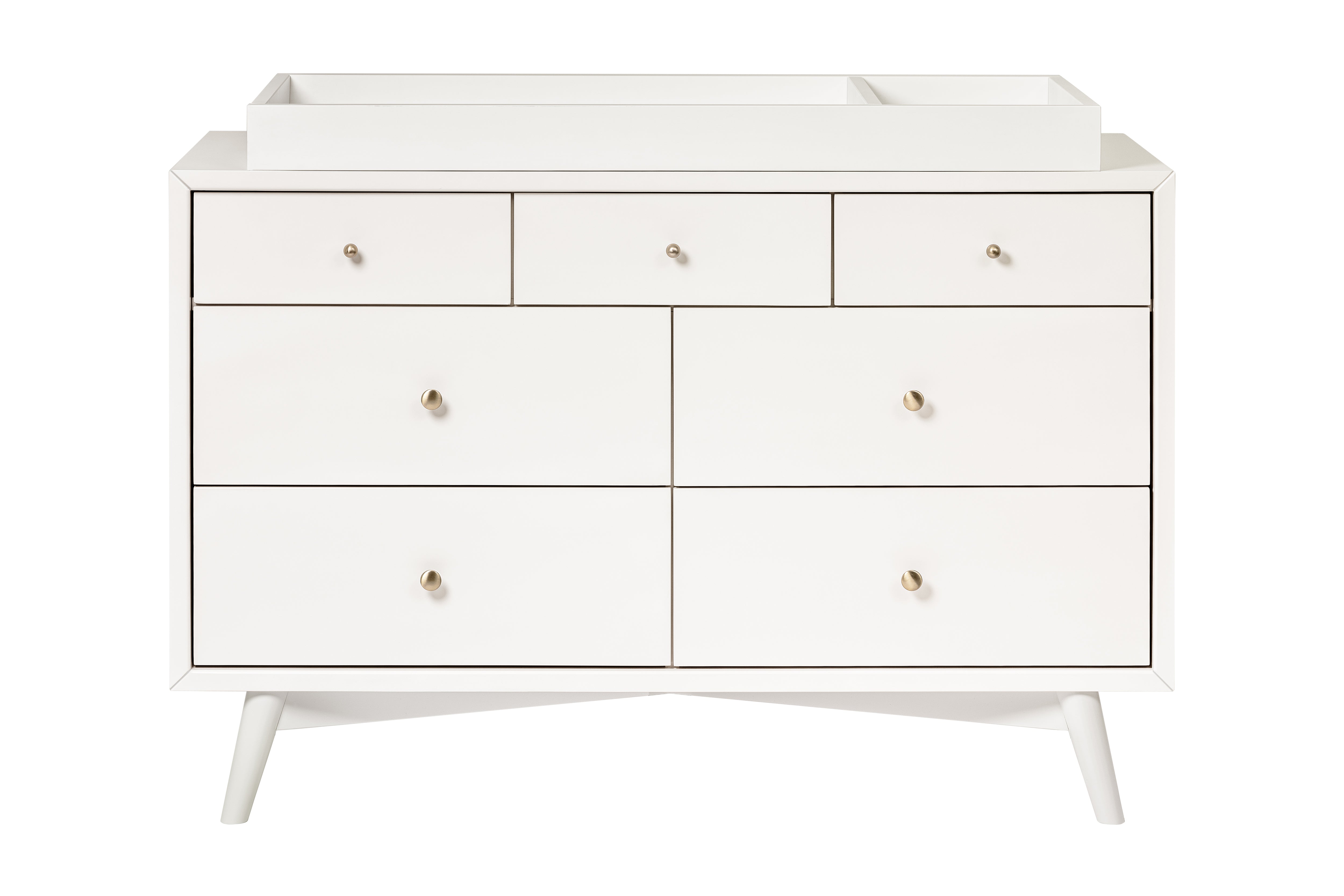 Palma 7 Drawer Dresser in Warm White - Twinkle Twinkle Little One