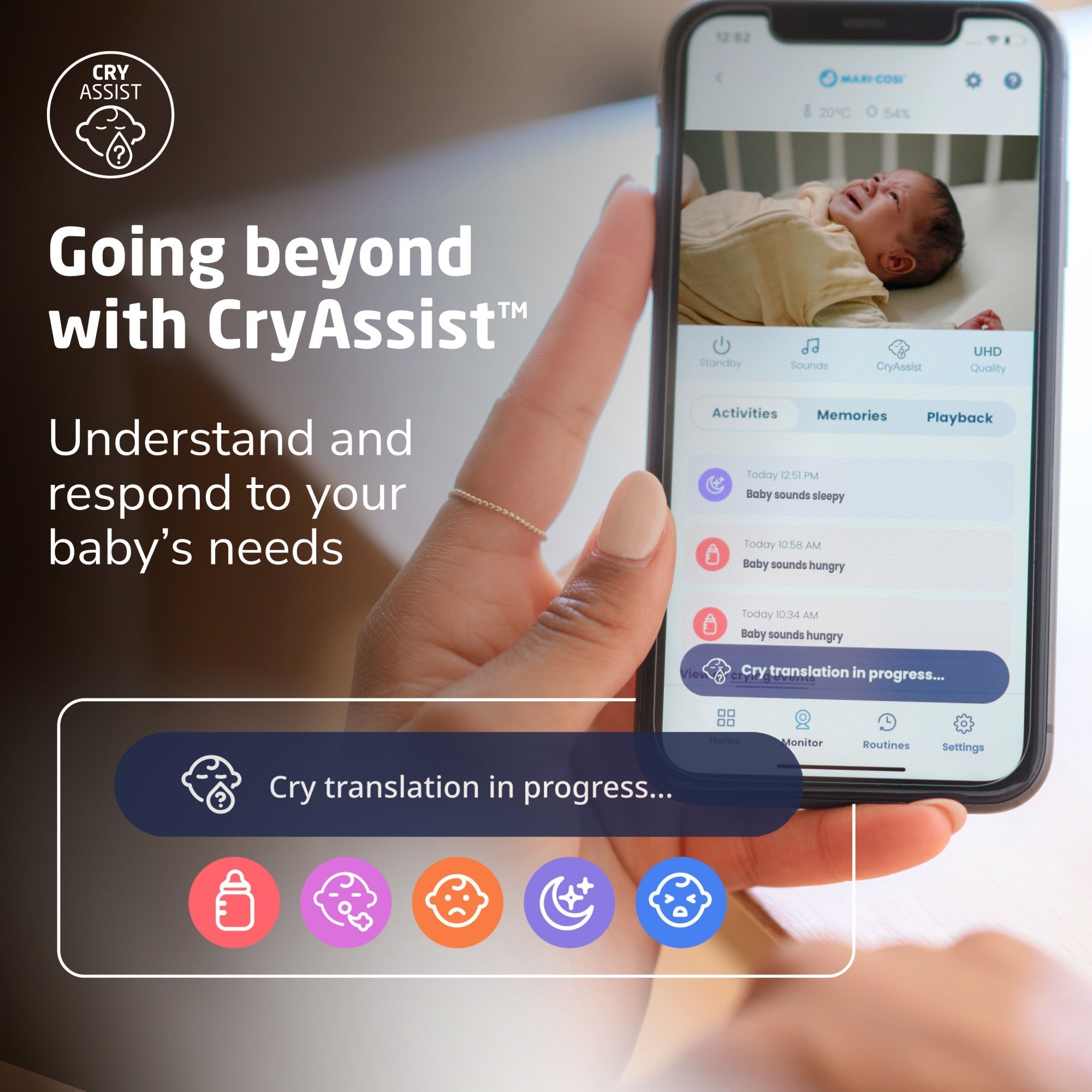 Maxi-Cosi See Pro 360° Baby Monitor - Twinkle Twinkle Little One
