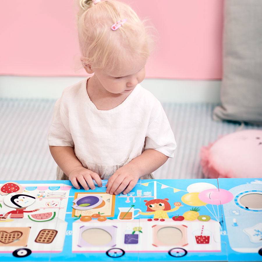 Make-a-Match Puzzle Food Truck 2+ - Twinkle Twinkle Little One