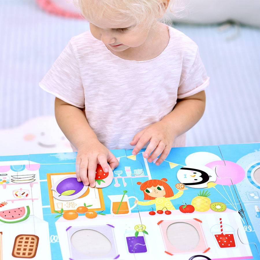 Make-a-Match Puzzle Food Truck 2+ - Twinkle Twinkle Little One