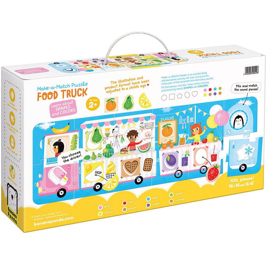 Make-a-Match Puzzle Food Truck 2+ - Twinkle Twinkle Little One