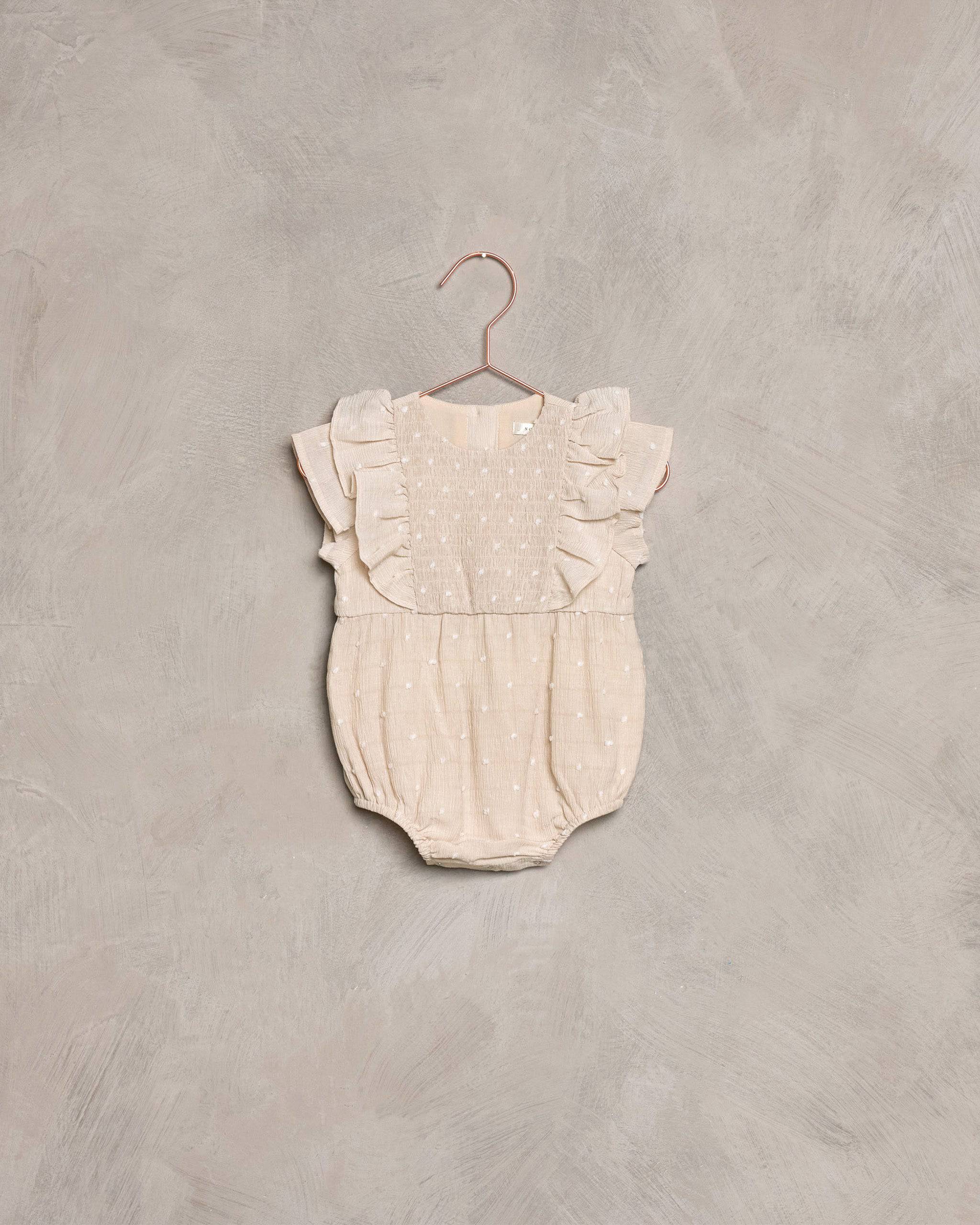 Blyth Romper - Natural - Twinkle Twinkle Little One