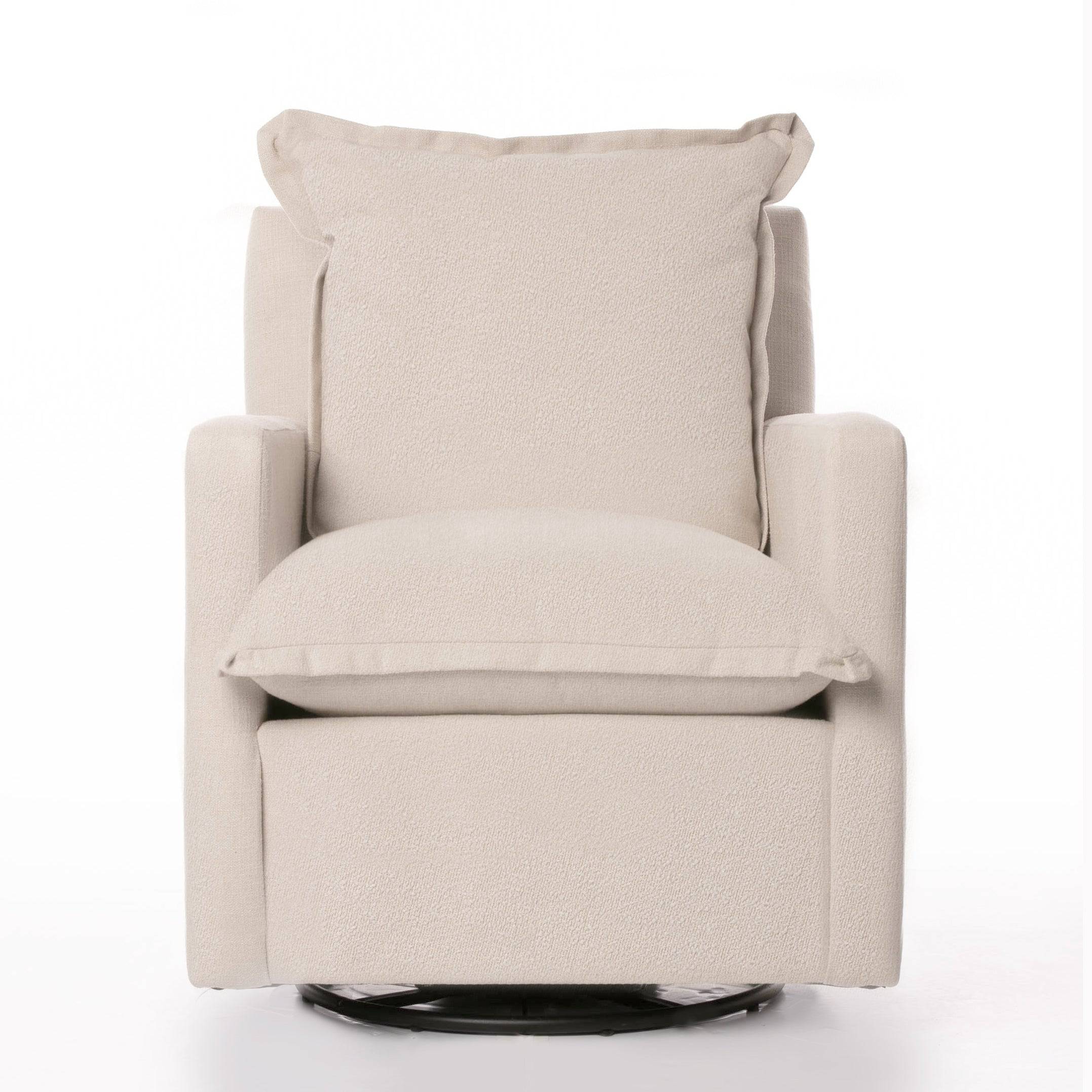 Nola Swivel Glider - Base Fabric - Twinkle Twinkle Little One