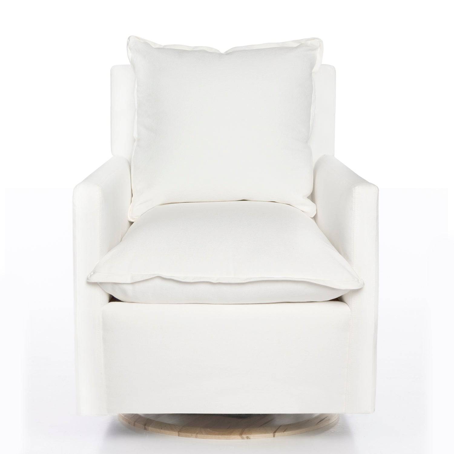 Nola Swivel Glider - Base Fabric - Twinkle Twinkle Little One