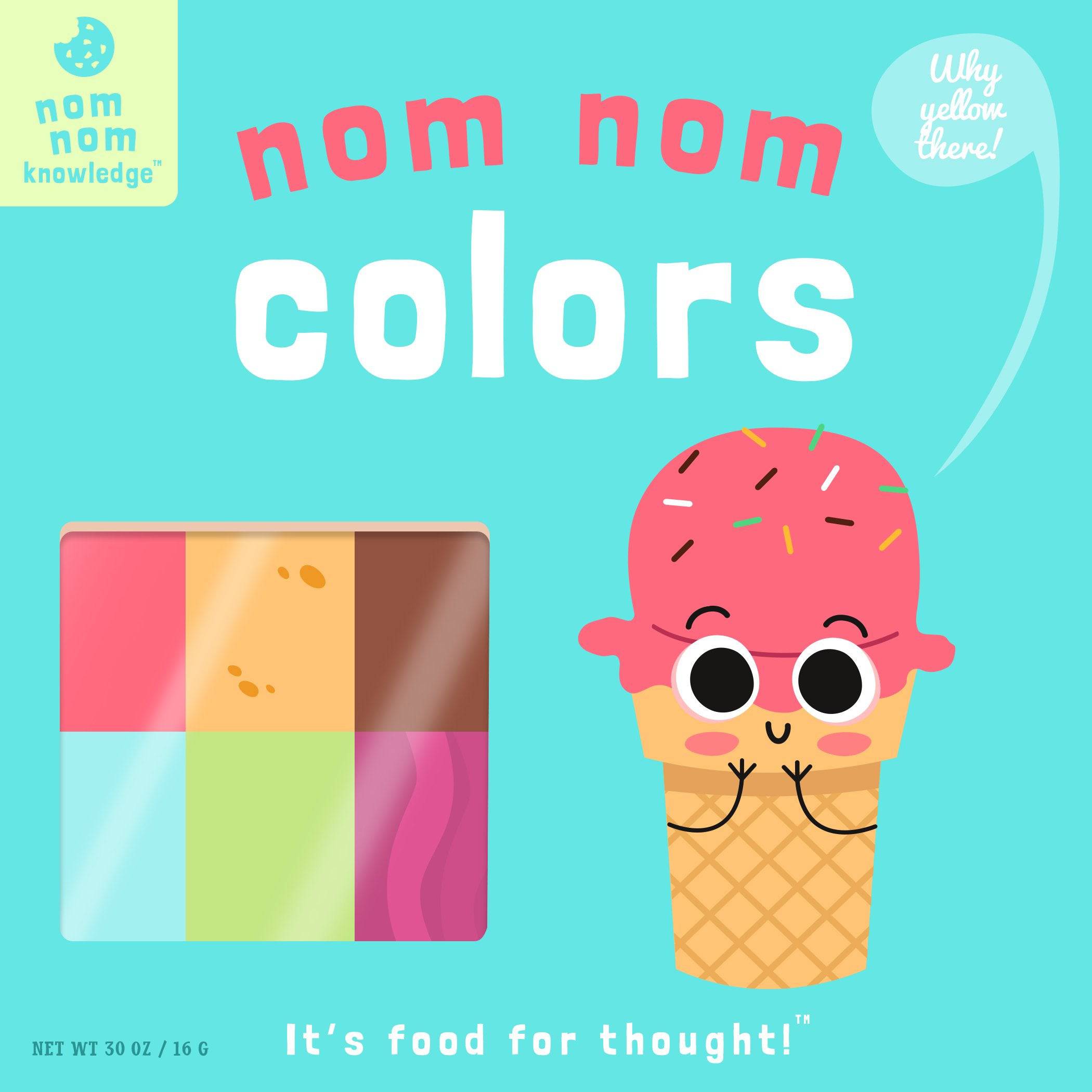 Nom Nom Colors Book - Twinkle Twinkle Little One