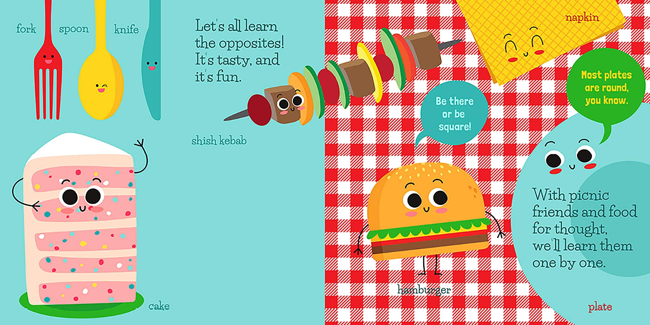 Nom Nom Opposites Book - Twinkle Twinkle Little One