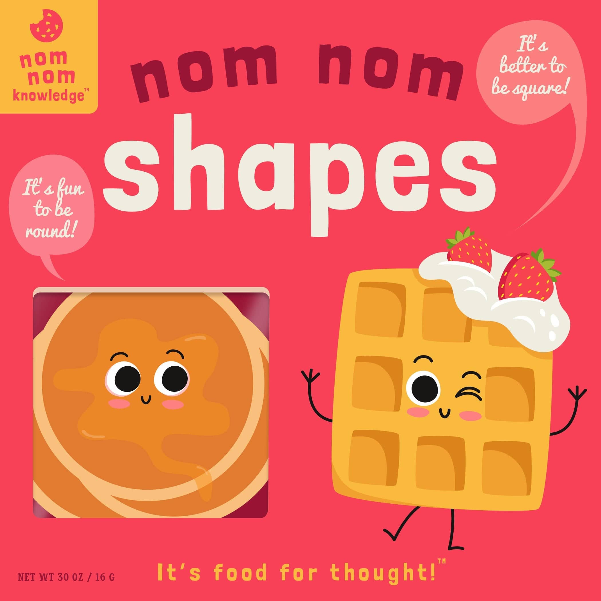 Nom Nom Shapes Book - Twinkle Twinkle Little One