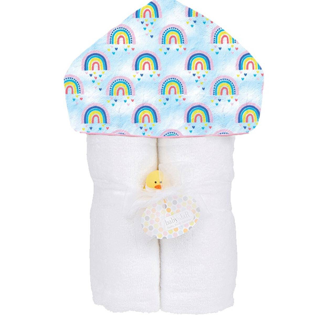Over the Rainbow Deluxe Hooded Towel - Twinkle Twinkle Little One