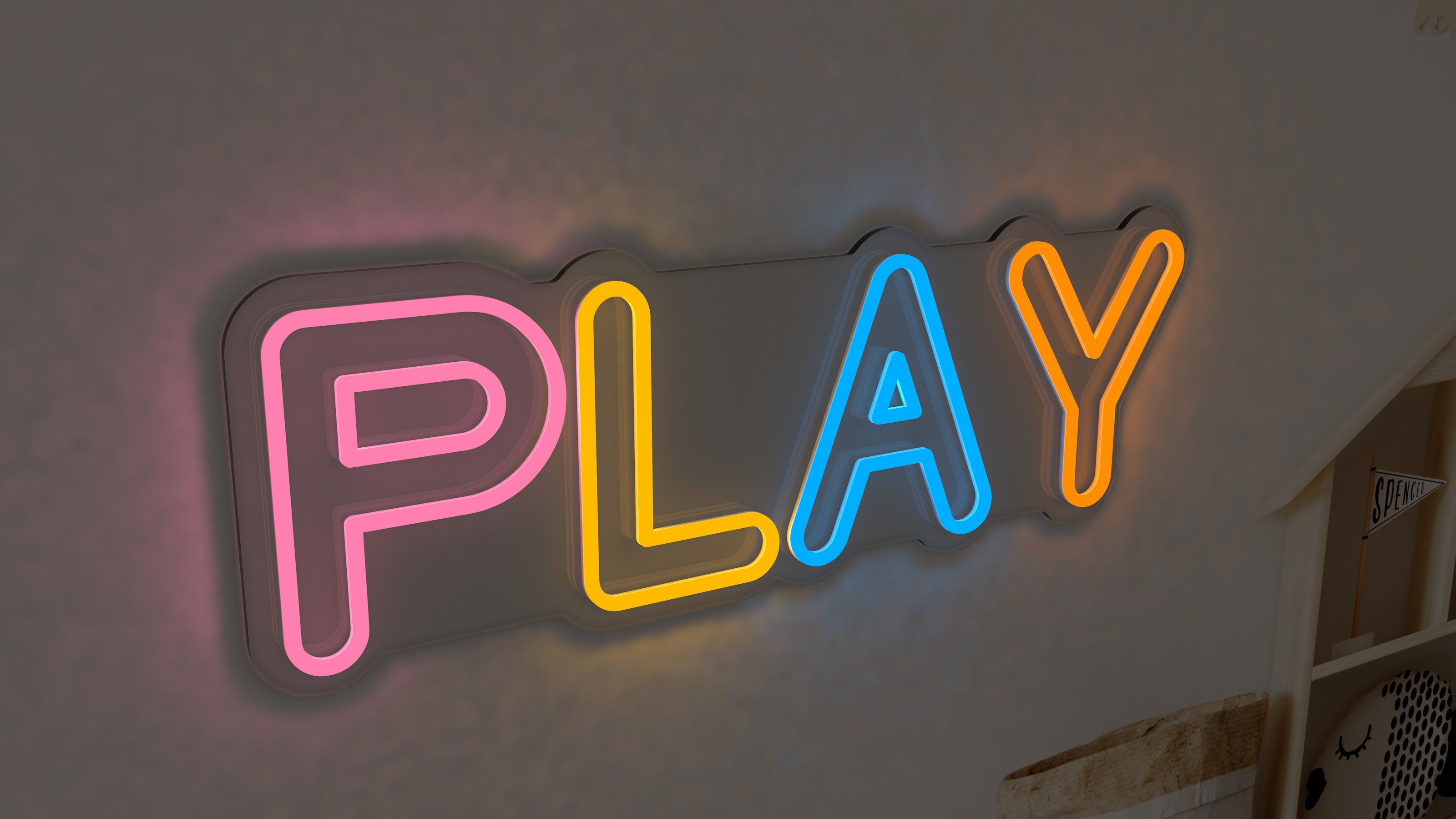 PLAY Neon Sign - Twinkle Twinkle Little One