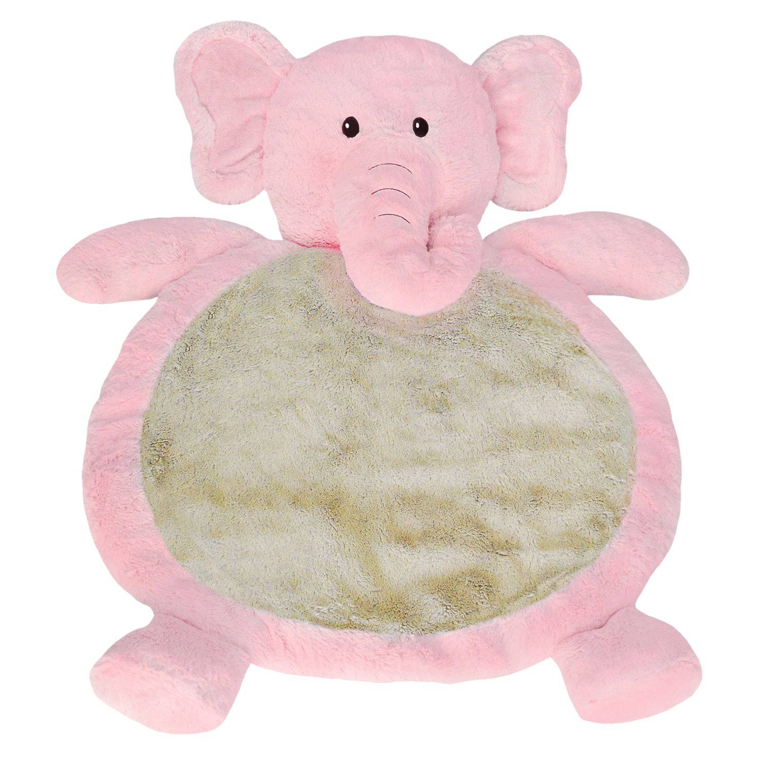 Pink Elephant Baby Mat - Twinkle Twinkle Little One