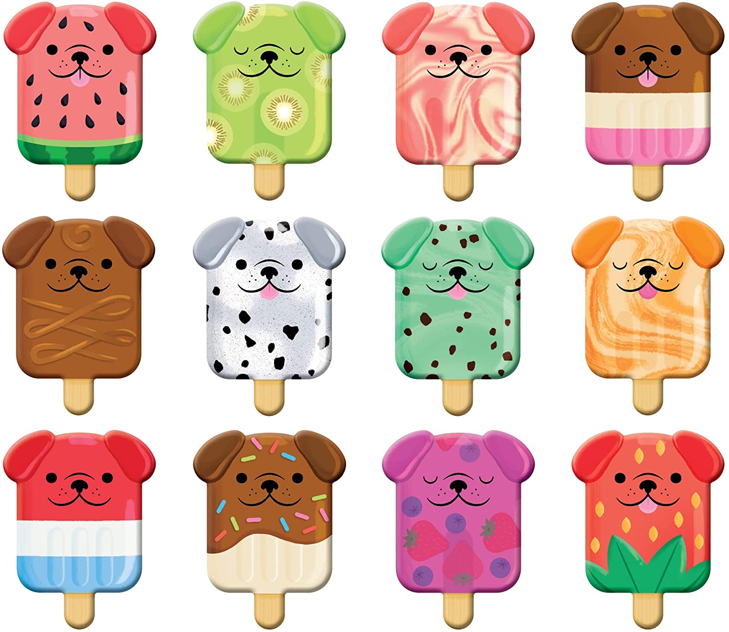 Pupsicles Shaped Memory Match - Twinkle Twinkle Little One