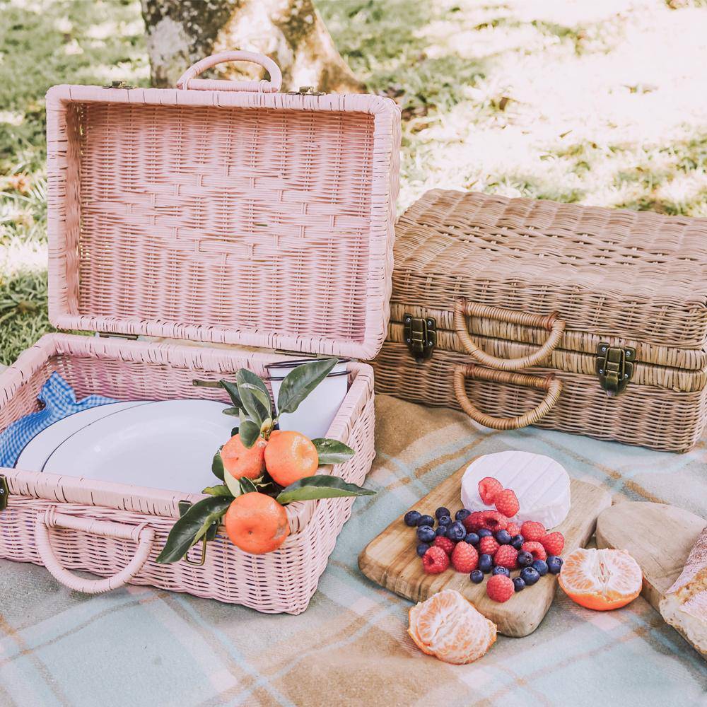 Rattan Toaty Trunk - Natural - Twinkle Twinkle Little One