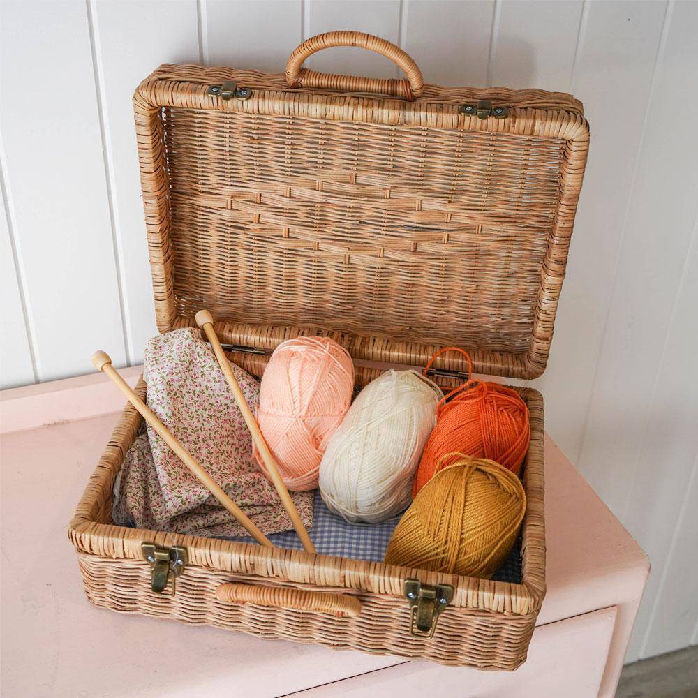 Rattan Toaty Trunk - Natural - Twinkle Twinkle Little One