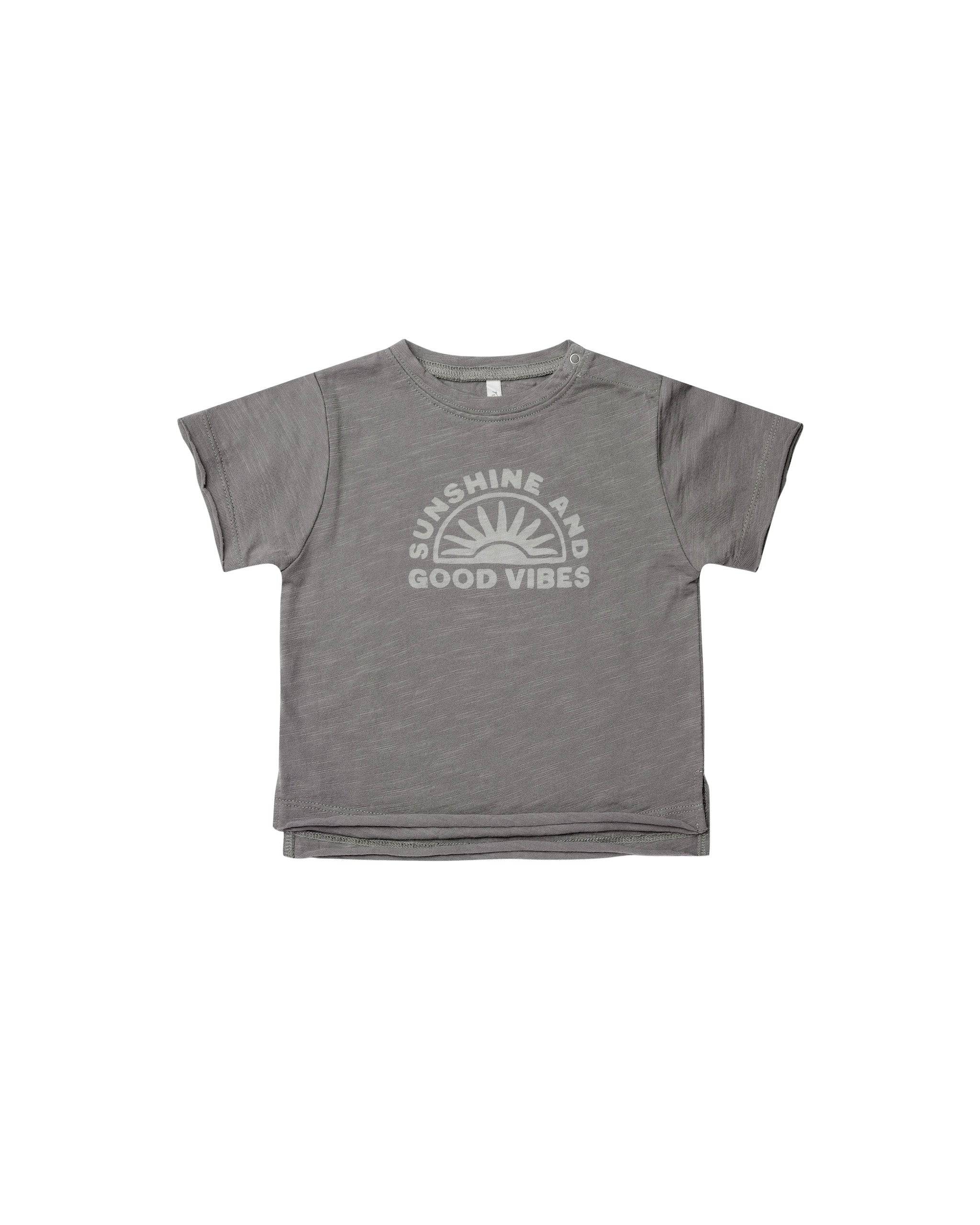 Rylee + Cru Sunshine Good Vibes Tee & Short Set - Twinkle Twinkle Little One