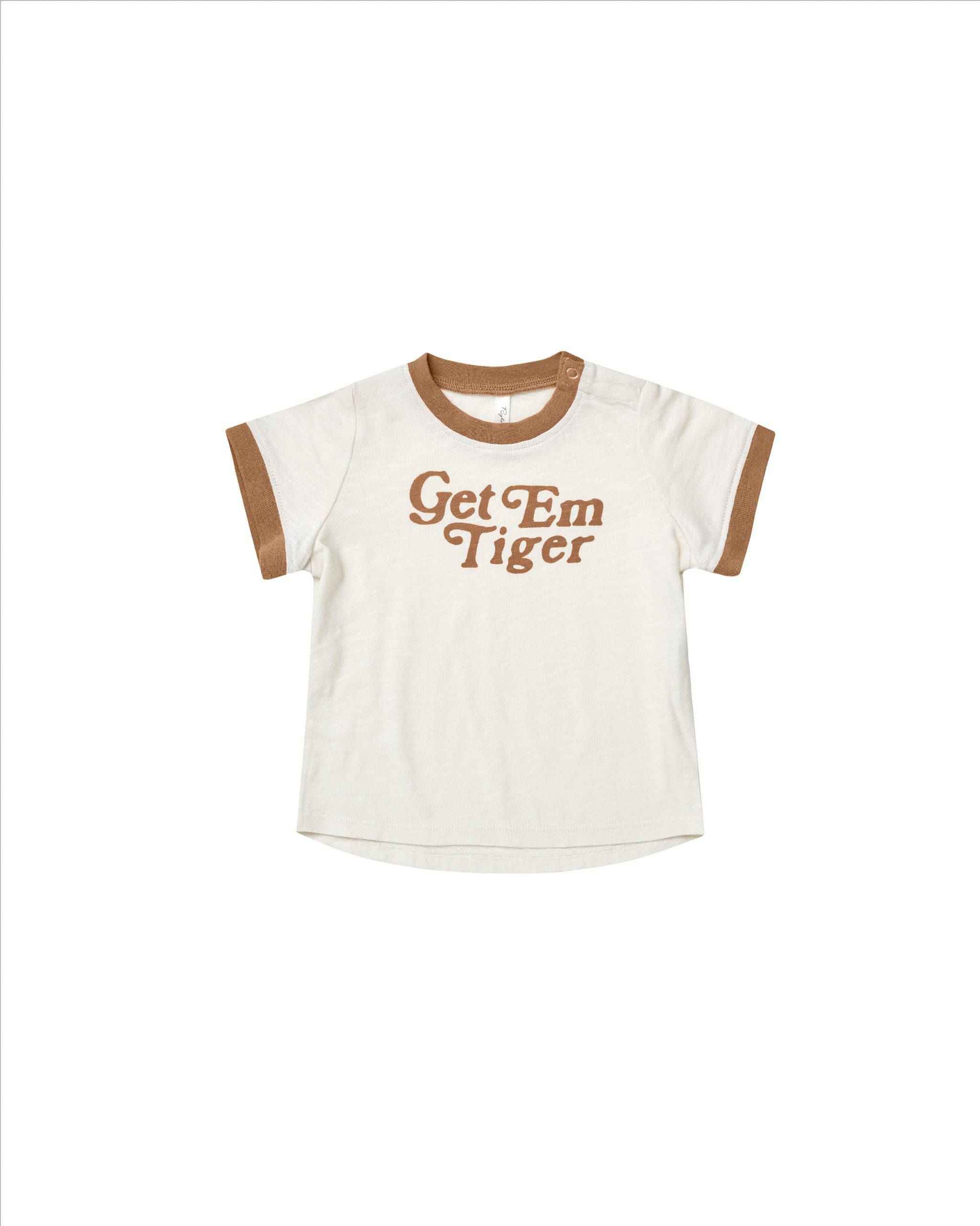 Rylee + Cru Get Em' Tiger Ringer Tee - Twinkle Twinkle Little One