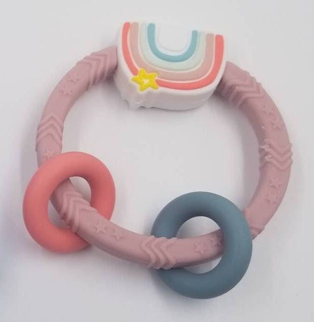 Rainbow hot sale teething toy