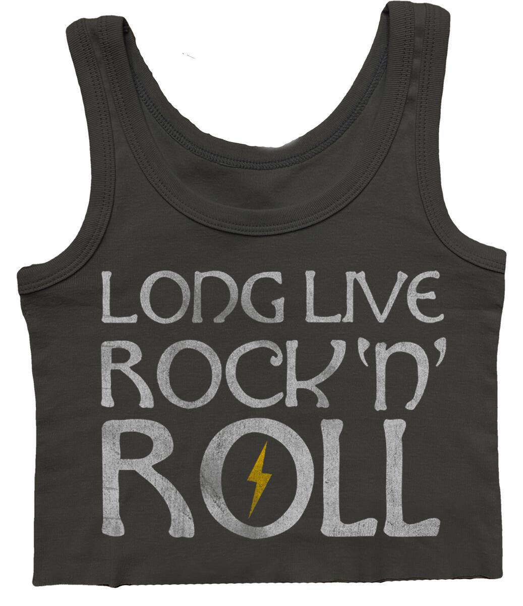 Rock N' Roll Not-Quite Crop Tank - Twinkle Twinkle Little One