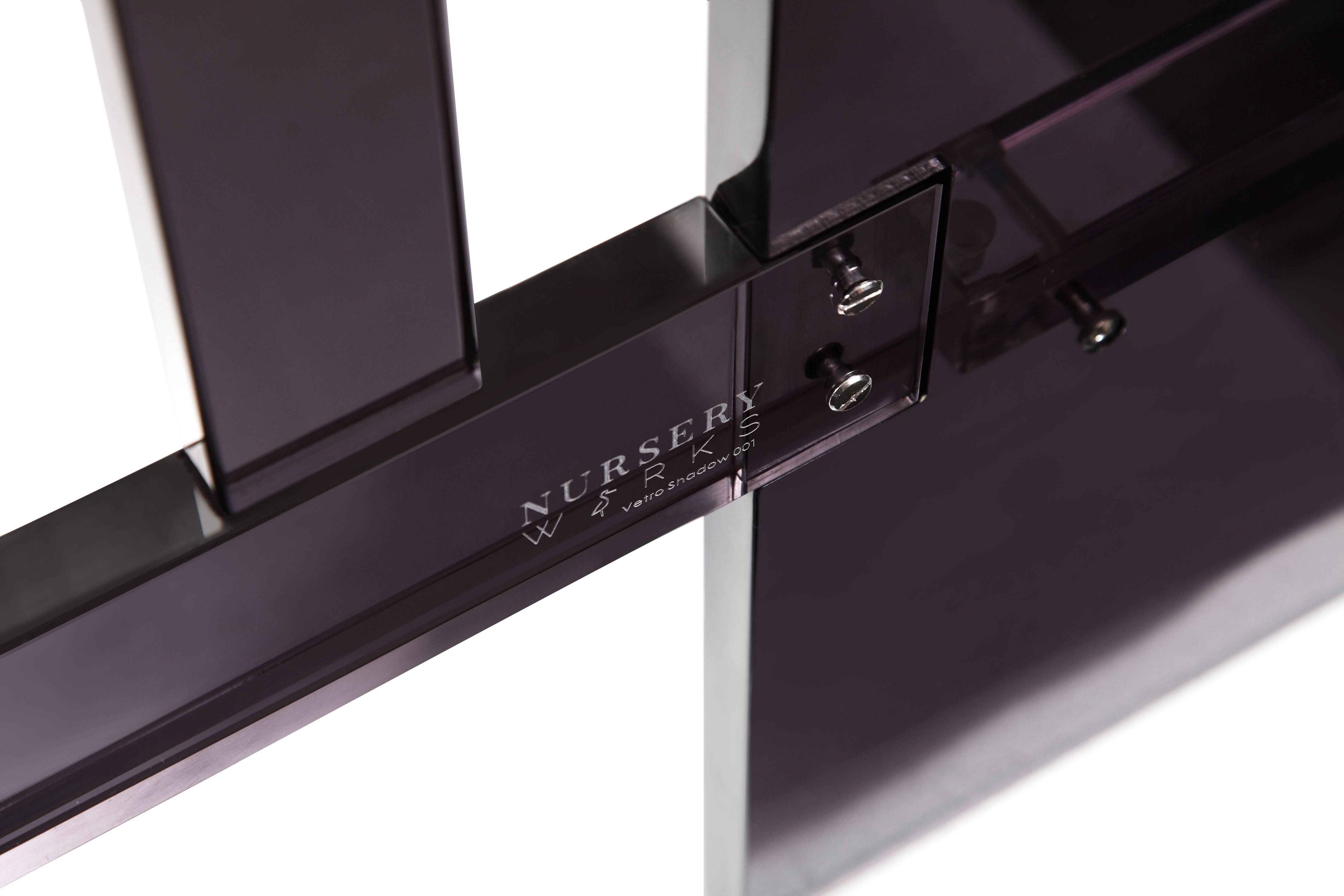 Nursery Works Vetro Crib in Shadow - Twinkle Twinkle Little One