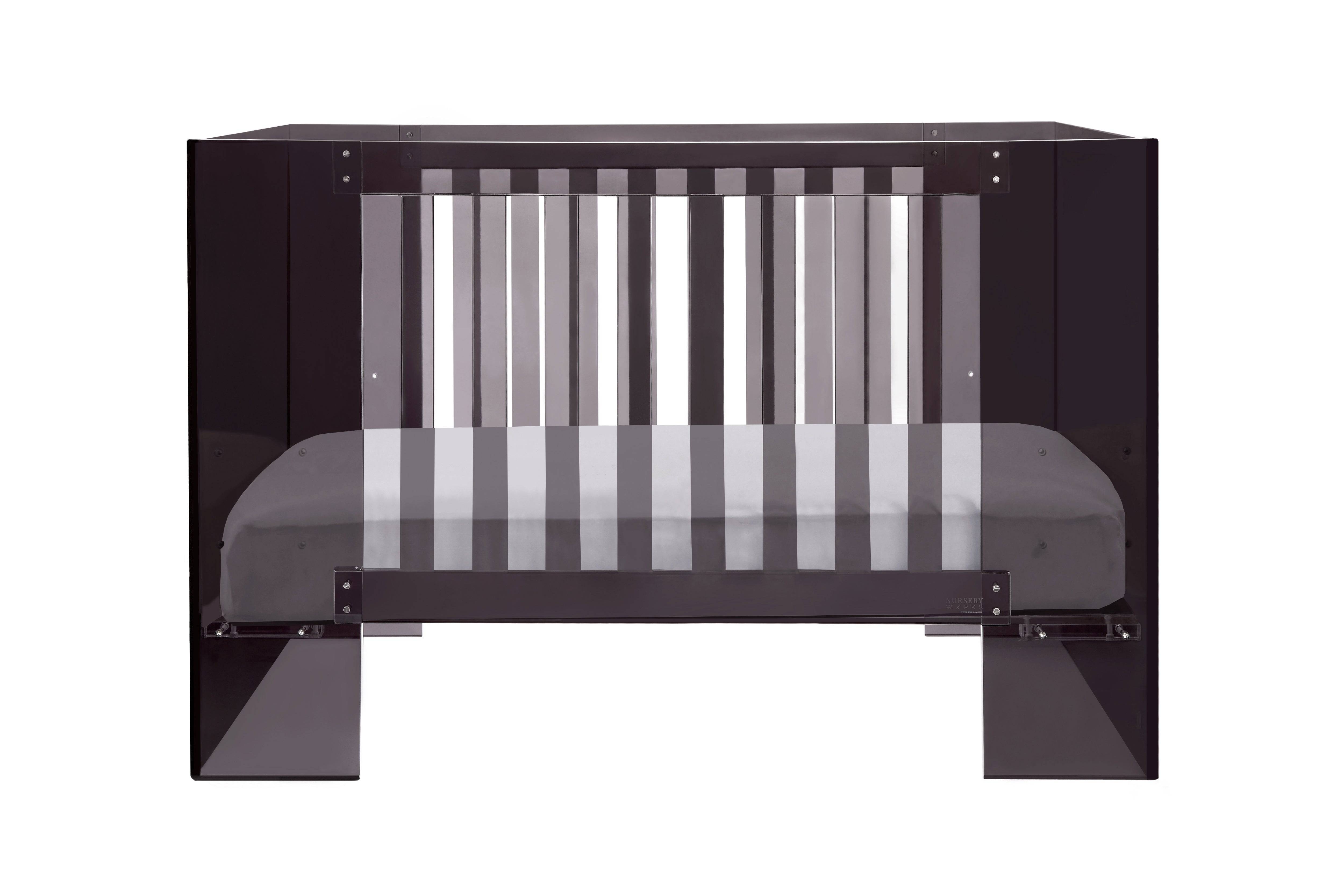 Nursery Works Vetro Crib in Shadow - Twinkle Twinkle Little One