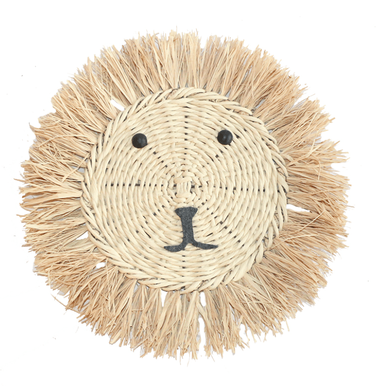 Lewis Lion Grass Wall Decoration - Twinkle Twinkle Little One