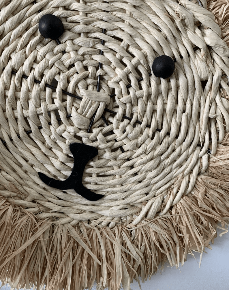 Lewis Lion Grass Wall Decoration - Twinkle Twinkle Little One