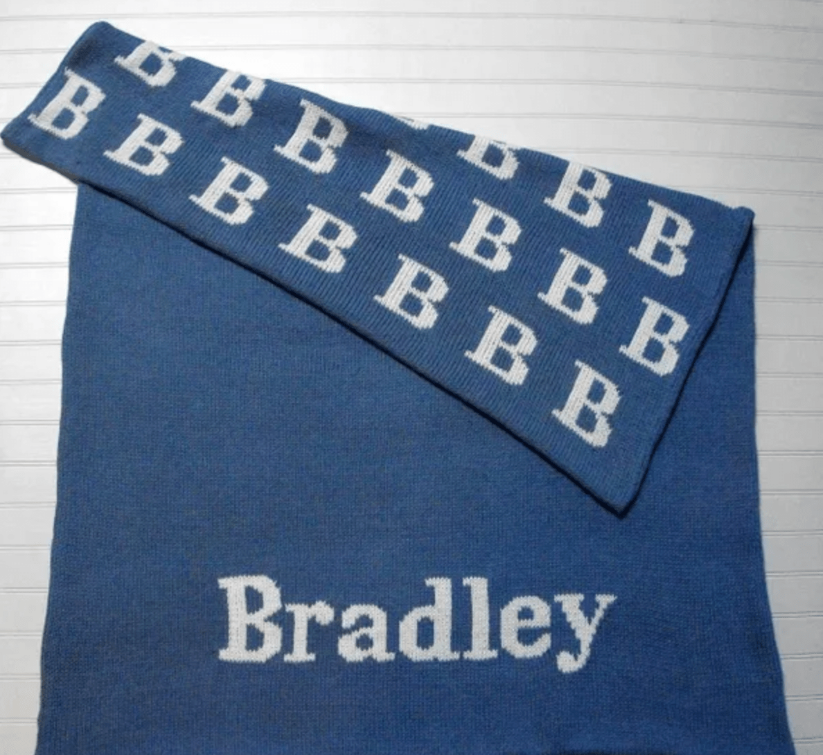 Letters Double Cotton Knit Blanket - Twinkle Twinkle Little One