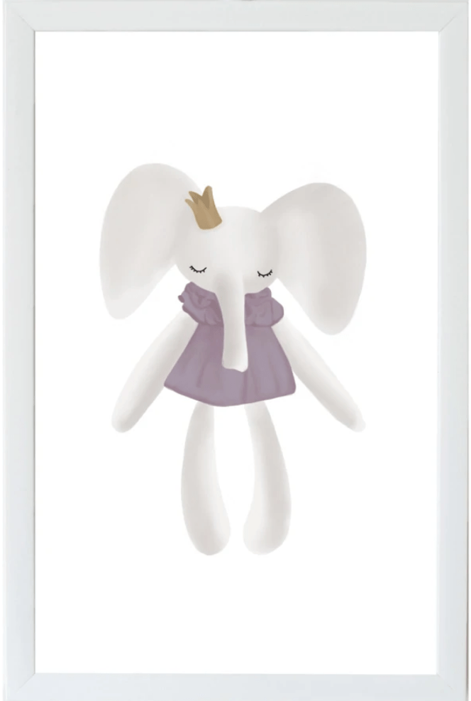Animal Friends Elephant Magnet Board - Twinkle Twinkle Little One