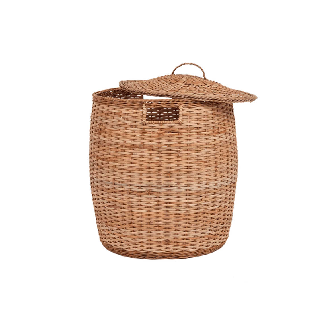 Rattan Tuscan Lidded Storage Basket - Twinkle Twinkle Little One