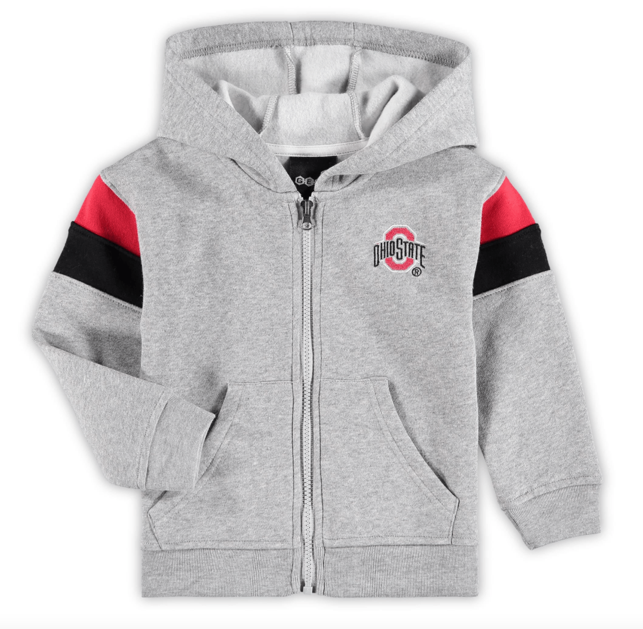 Ohio State Buckeyes Toddler Ready Fleece Full-Zip Hoodie Jacket - Twinkle Twinkle Little One