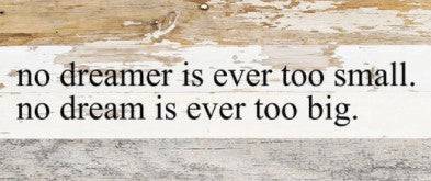 No Dreamer Reclaimed Wood Art - Twinkle Twinkle Little One