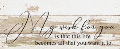 My Wish For You Reclaimed Art - Twinkle Twinkle Little One