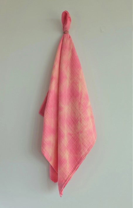 Hand Crafted Tie Dye 100% Organic Hemp Baby Blanket - Twinkle Twinkle Little One