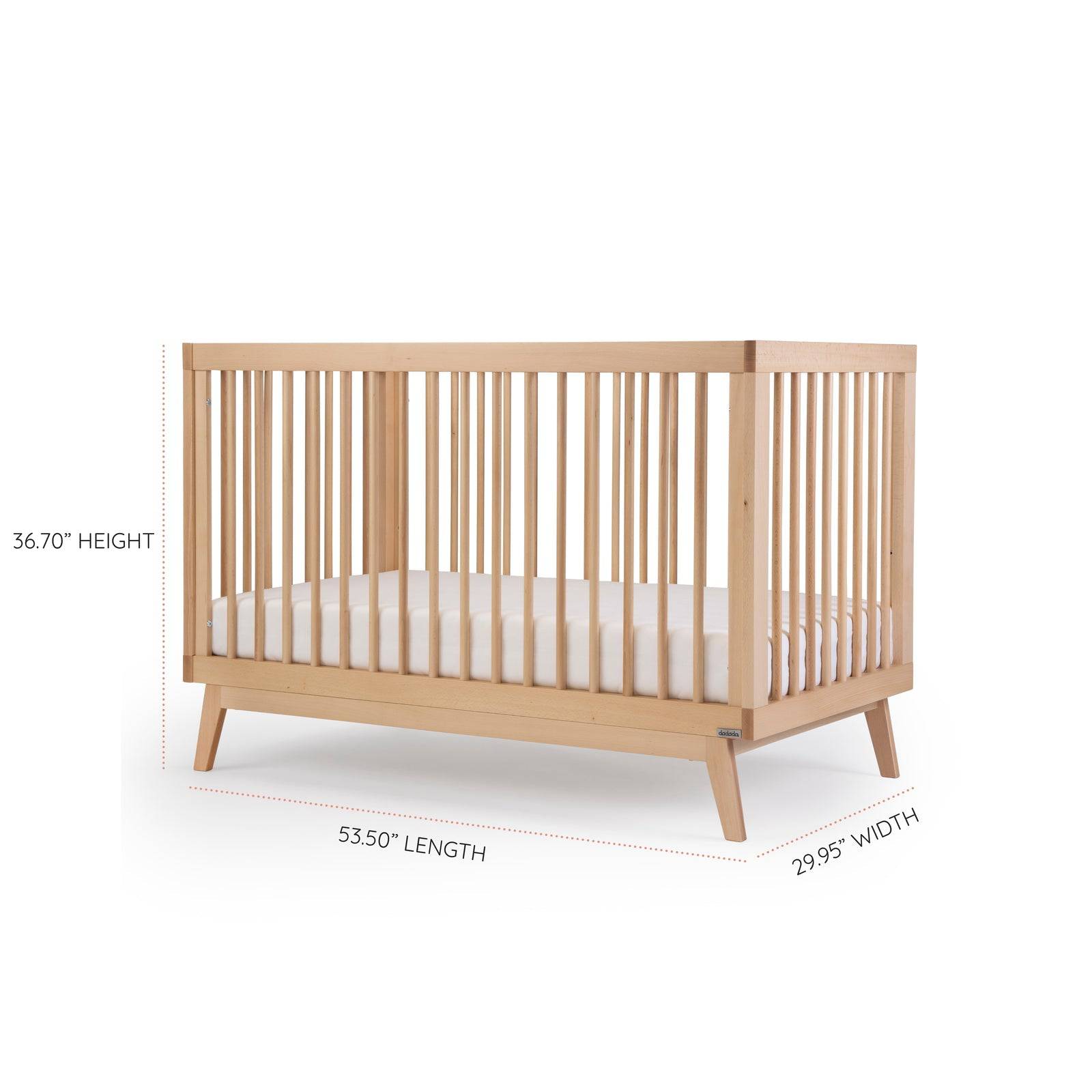 Dadada Soho 3-in-1 Convertible Crib - Twinkle Twinkle Little One
