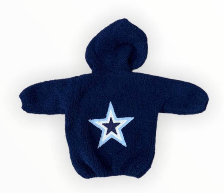 Star Design Chenille Jacket - Twinkle Twinkle Little One