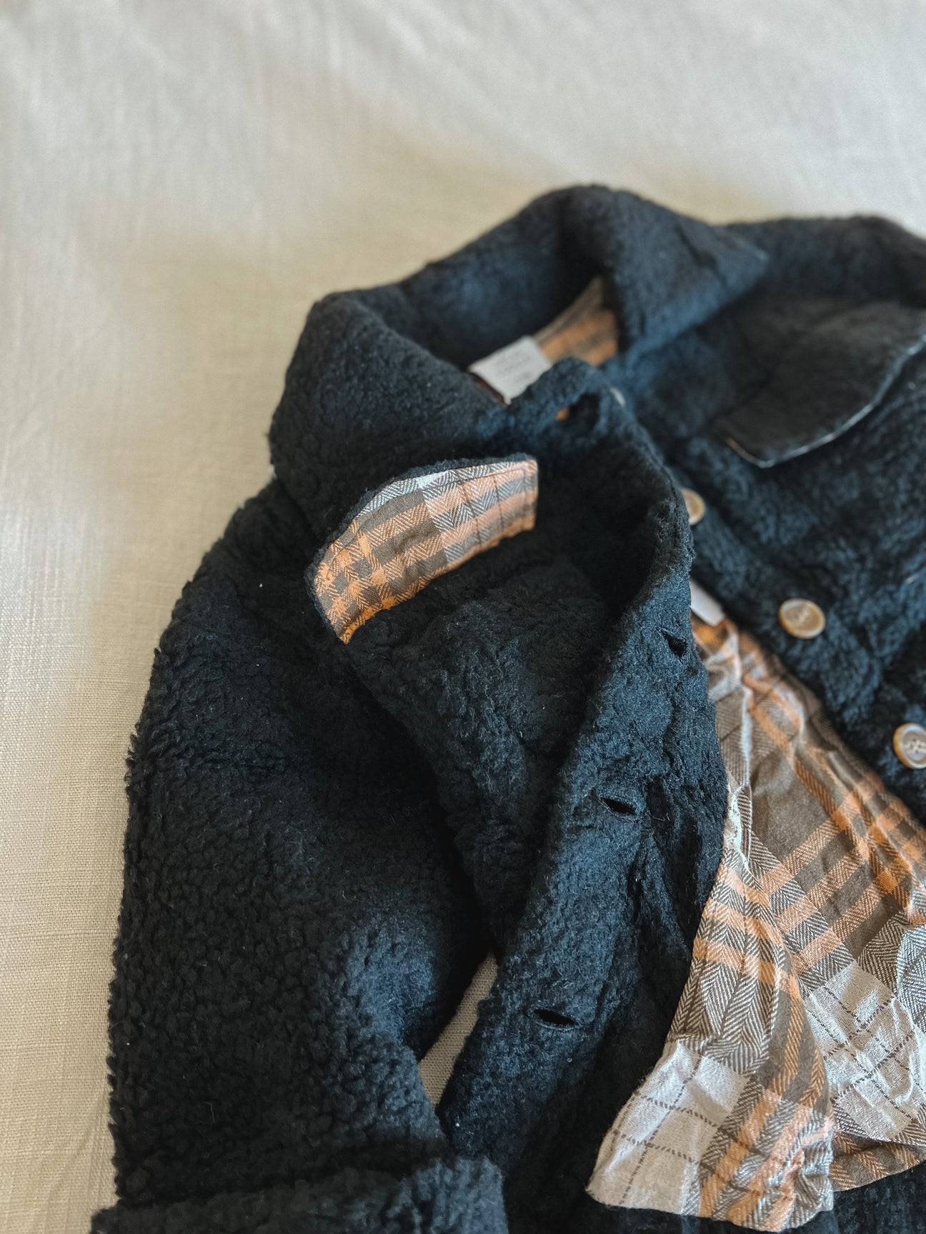 Teddy Shacket - Black - Twinkle Twinkle Little One