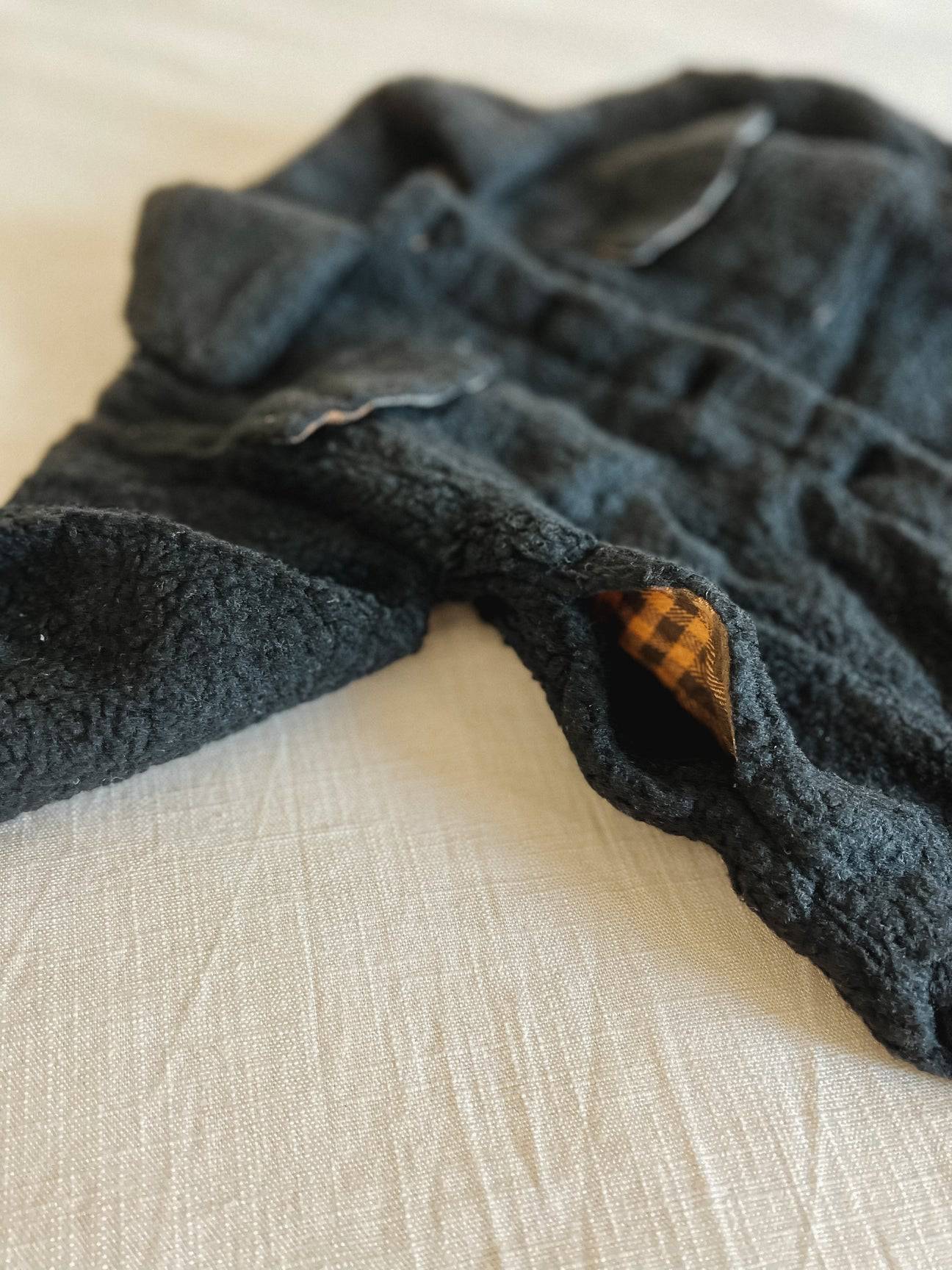 Teddy Shacket - Black - Twinkle Twinkle Little One