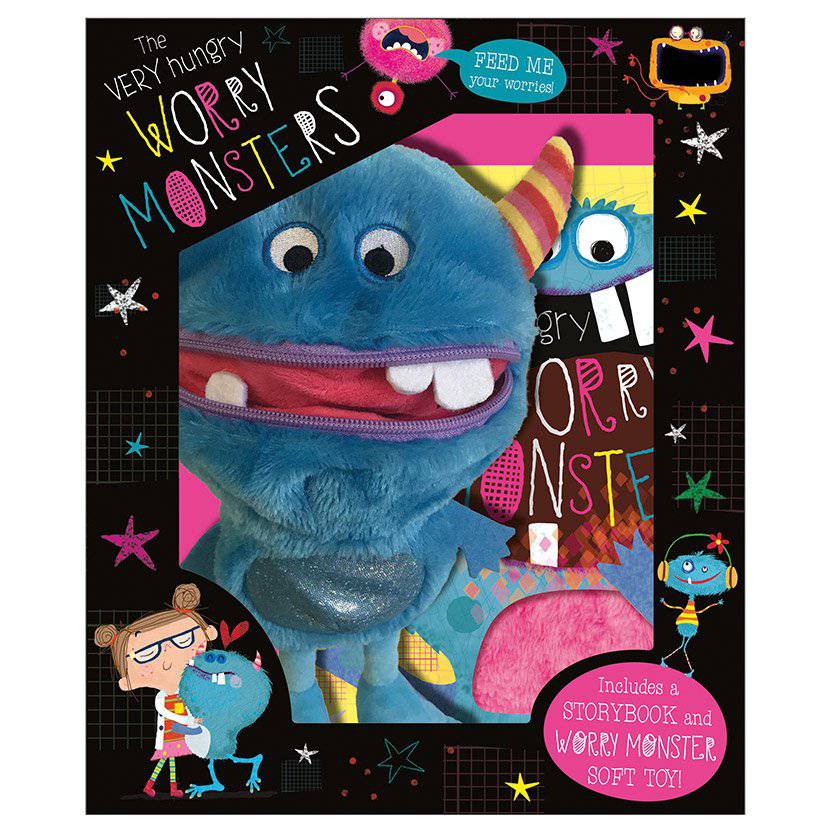 The Very Hungry Worry Monsters Book & Plush Set - Twinkle Twinkle Little One