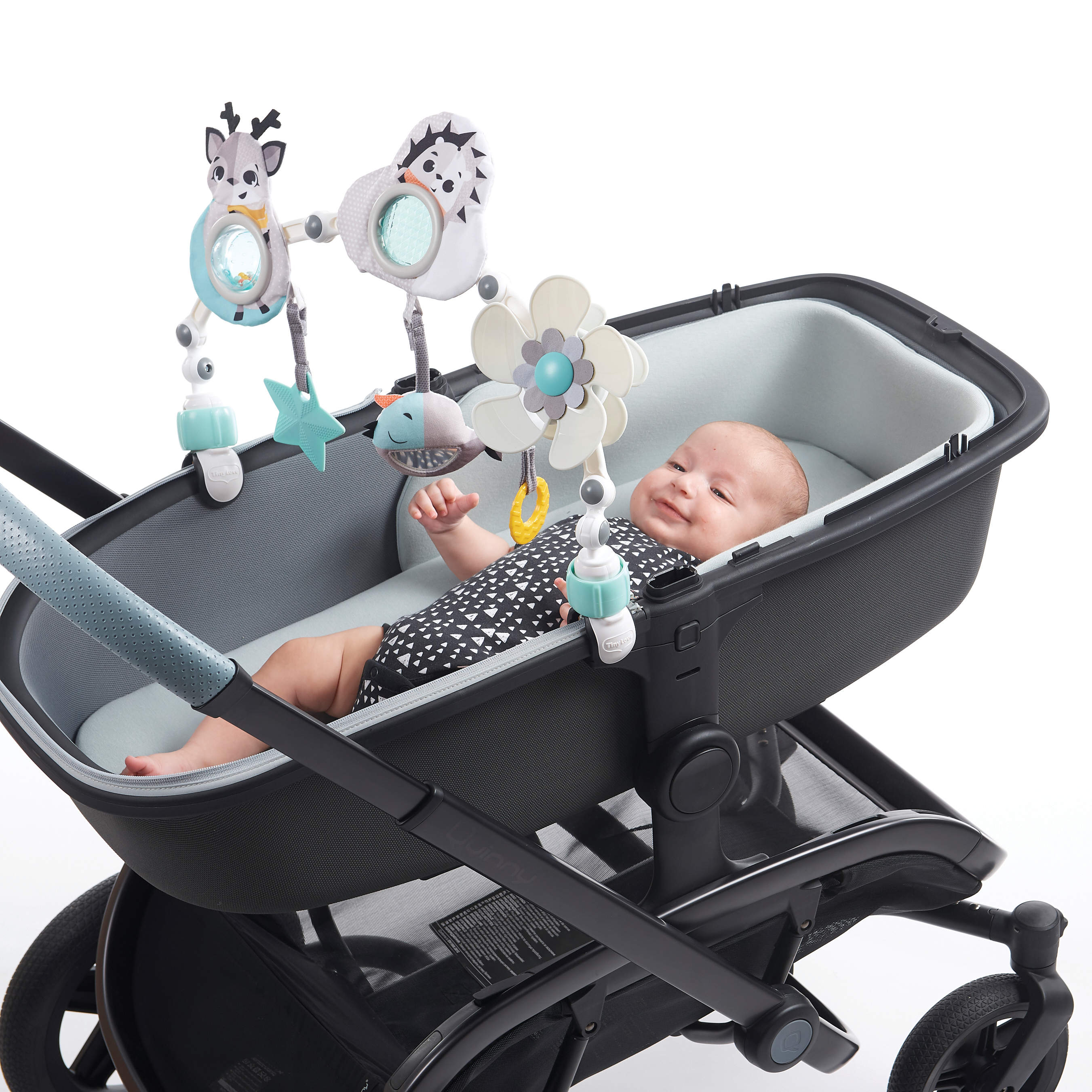 Tiny Love Magical Tales Black & White Stroller Arch - Twinkle Twinkle Little One