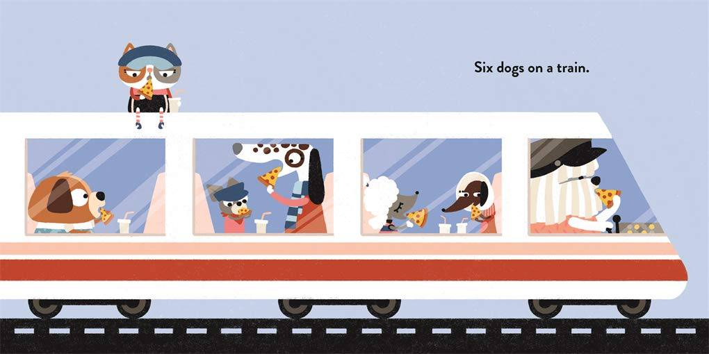 Two Dogs on a Trike Count to Ten and Back Again - Twinkle Twinkle Little One