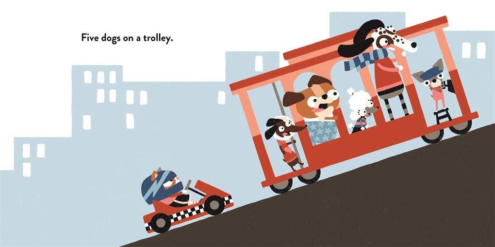 Two Dogs on a Trike Count to Ten and Back Again - Twinkle Twinkle Little One