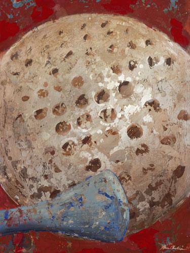 Vintage Golf Ball - Canvas Reproduction