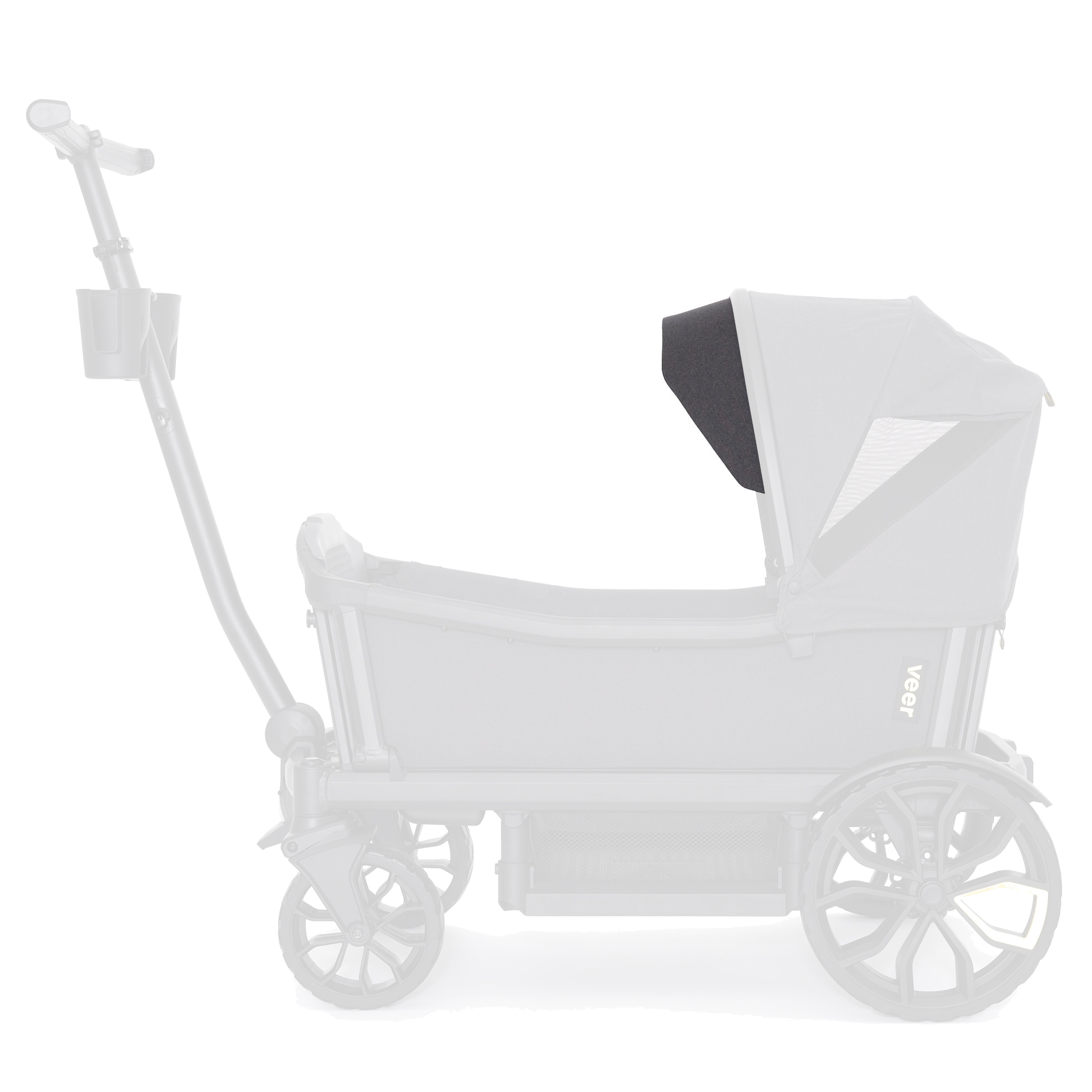 Veer Cruiser / Cruiser XL Visor for Retractable Canopy - Twinkle Twinkle Little One