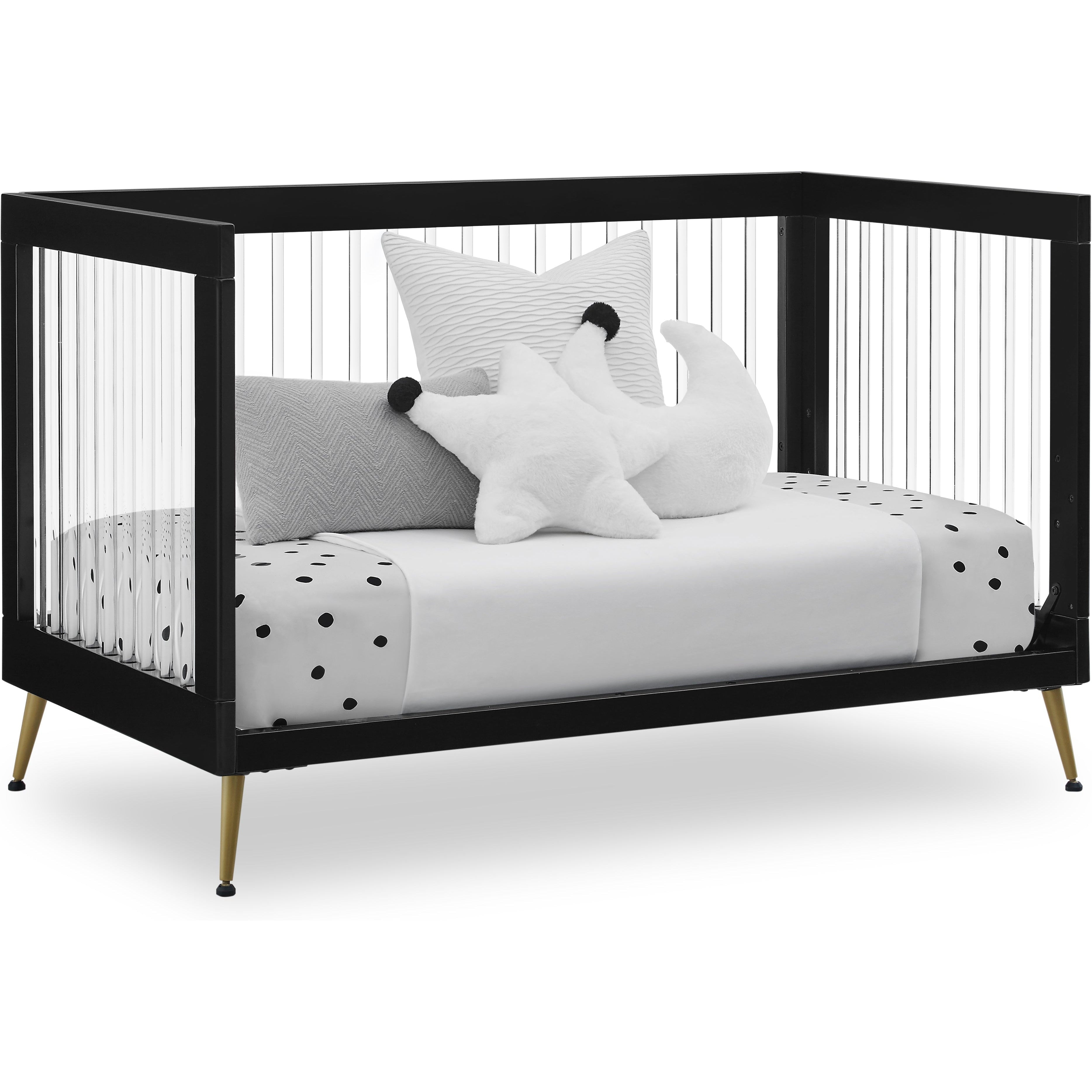 Sloane 4-in-1 Acrylic Convertible Crib - Twinkle Twinkle Little One