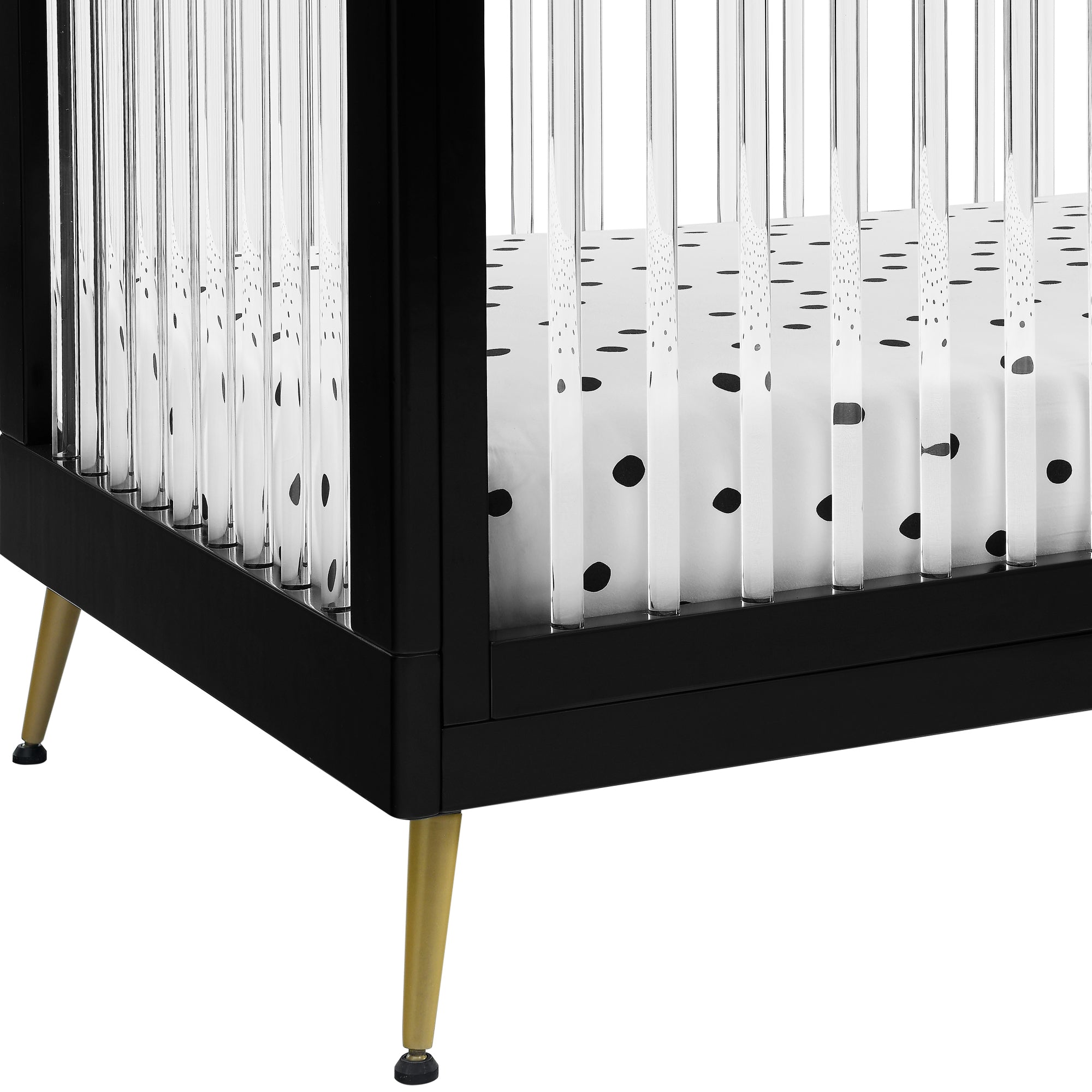 Sloane 4-in-1 Acrylic Convertible Crib - Twinkle Twinkle Little One