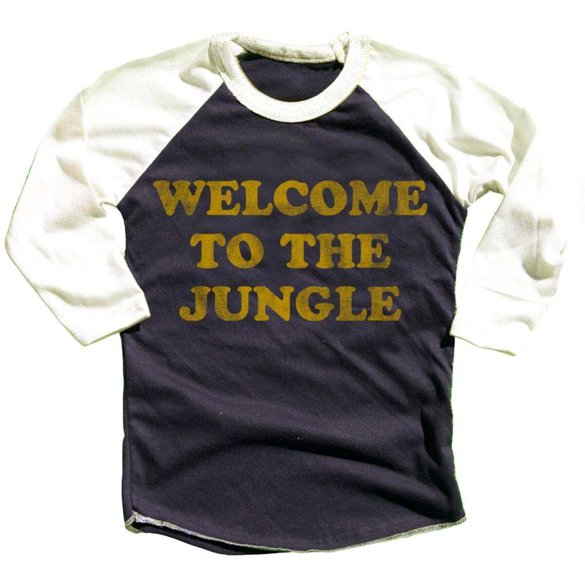 Welcome to the Jungle Recycled Raglan Tee - Twinkle Twinkle Little One