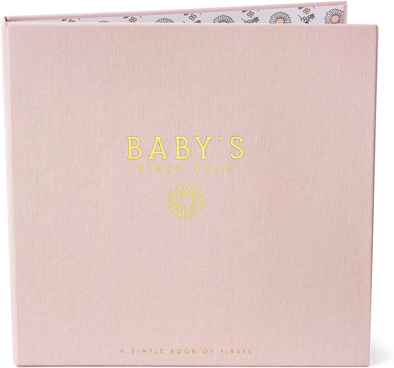 Wildflower Meadow Theme Luxury Baby Memory Book - Twinkle Twinkle Little One